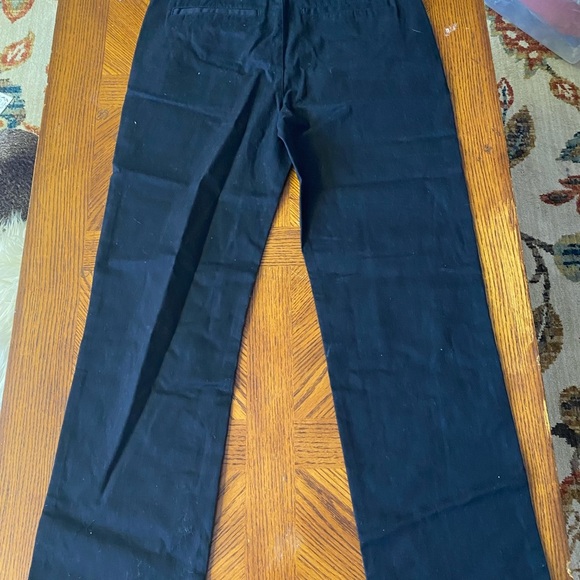 Black Trousers with Logo Patch - Picture 3 of 6